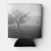 Rafraîchisseur Pour Canette B&W Foggy Morning Sunrise (Devant)