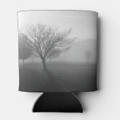 Rafraîchisseur Pour Canette B&W Foggy Morning Sunrise (Dos)