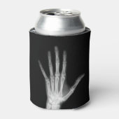 Rafraîchisseur Pour Canette B&W X-Ray Arm Skeleton Bones (Can devant)