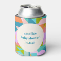 Baby shower bleu lavande couleur mignon personnali