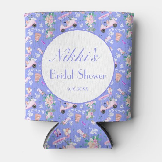 Rafraîchisseur Pour Canette  Baby Shower de Golf pour la Mariée  (Devant)