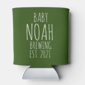 Rafraîchisseur Pour Canette Baby shower de lit Pregger Kegger peut refroidir, (Dos)