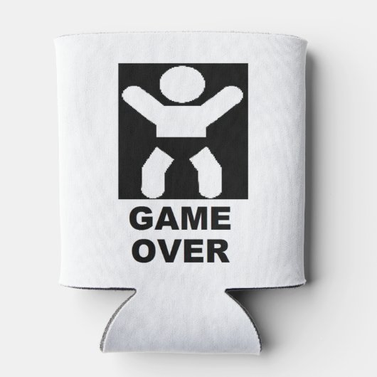 Rafraîchisseur Pour Canette baby shower personnalisé (Dos)