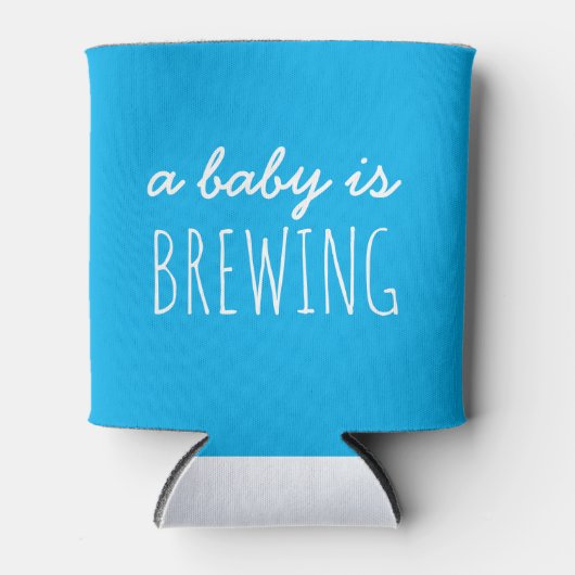 Rafraîchisseur Pour Canette Baby shower personnalisé Peut refroidir, Un bébé e (Devant)