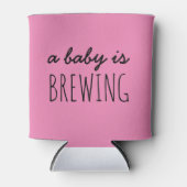 Rafraîchisseur Pour Canette Baby shower personnalisé Peut refroidir, Un bébé e (Devant)