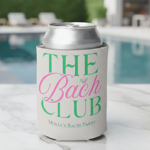 Rafraîchisseur Pour Canette Bach Club Moderne Simple Rose Vert Bachelorette