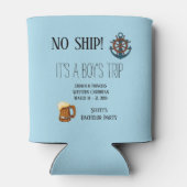 Rafraîchisseur Pour Canette Bachelor Party Boy's Trip Cruise No Ship (Dos)