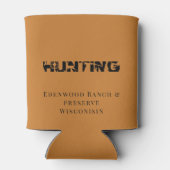 Rafraîchisseur Pour Canette Bachelor Party Can Cooler | Buck sur le drapeau am (Dos)