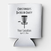 Rafraîchisseur Pour Canette Bachelor Party Disque Golf Mariage Faveur (Devant)