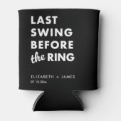 Rafraîchisseur Pour Canette Bachelor Party Last Swing Before the Ring Minimal (Devant)
