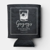 Rafraîchisseur Pour Canette Bachelor party moderne design (Dos)