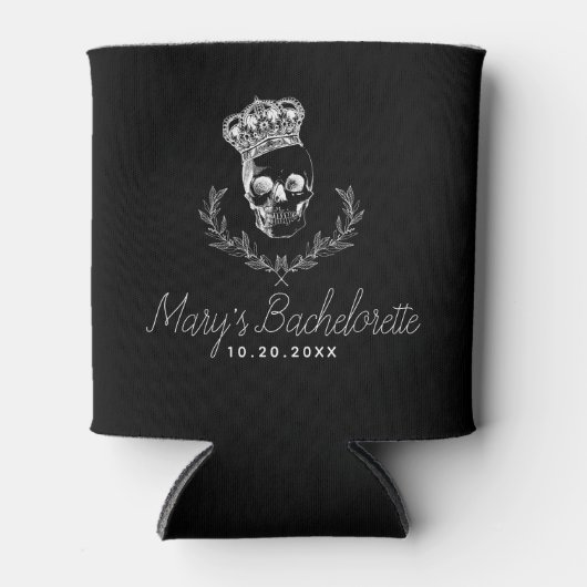 Rafraîchisseur Pour Canette Bachelor Royal Skull/Fête des ette (Devant)
