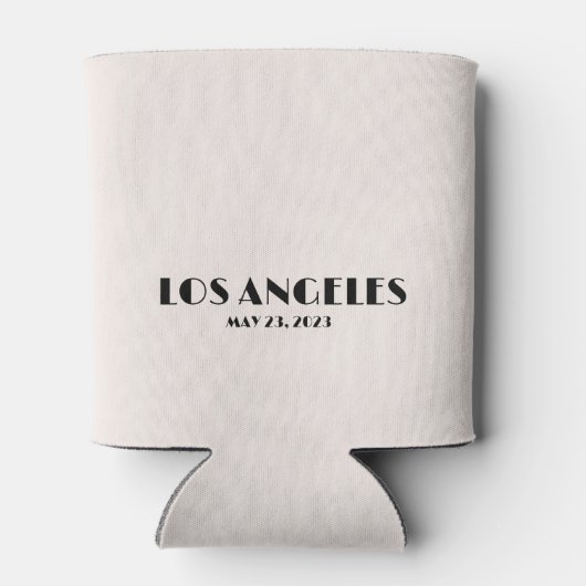 Rafraîchisseur Pour Canette bachelorette aux coeurs roses chauds (Dos)