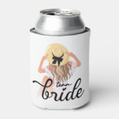 Rafraîchisseur Pour Canette Bachelorette de la fête de plage (Can devant)