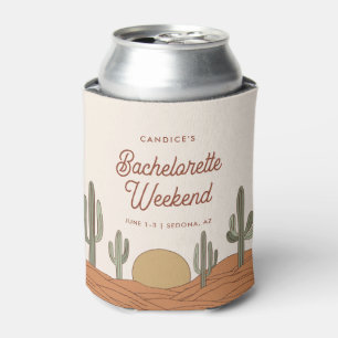 Rafraîchisseur Pour Canette Bachelorette du désert à thème Cactus