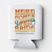 Rafraîchisseur Pour Canette Bachelorette Parti Western Cowboy Désert Super (Dos)