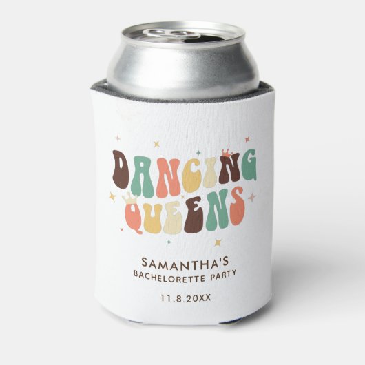 Rafraîchisseur Pour Canette Bachelorette Party Disco Danser Reines Retro (Can Dos)