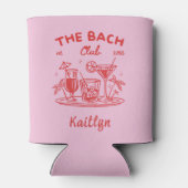 Rafraîchisseur Pour Canette Bachelorette Retro personnalisée Favoriser Koozie (Dos)