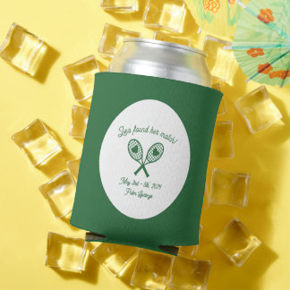 Rafraîchisseur Pour Canette Bachelorette Tennis Beer Koozie
