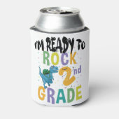 Rafraîchisseur Pour Canette Back to School I'm Ready To Rock 2nd Grade Dino (Can Dos)