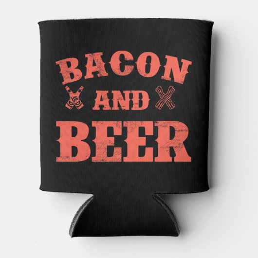 Rafraîchisseur Pour Canette Bacon et bière (Devant)