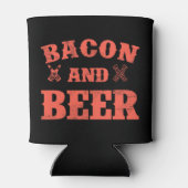 Rafraîchisseur Pour Canette Bacon et bière (Dos)