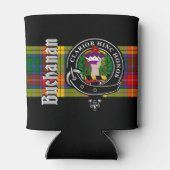 Rafraîchisseur Pour Canette Badge de clan Buchanan & Tartan (Dos)