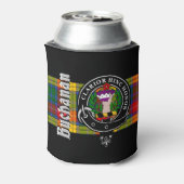 Rafraîchisseur Pour Canette Badge de clan Buchanan & Tartan (Can Dos)