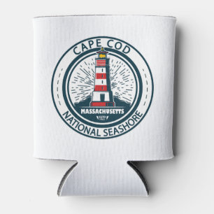 Rafraîchisseur Pour Canette Badge du Massachusetts de Cape Cod National Seasho
