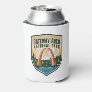 Rafraîchisseur Pour Canette Badge du parc national Gateway Arch