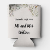 Rafraîchisseur Pour Canette Bague BOHO de fleurs et branches (Dos)