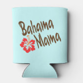 Rafraîchisseur Pour Canette Bahama Mama avec fleur d'hibiscus (Dos)