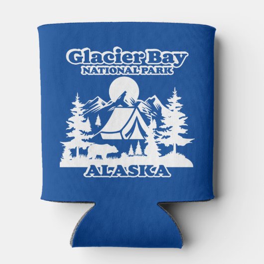 Rafraîchisseur Pour Canette Baie Glacier Alaska (Dos)