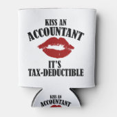 Rafraîchisseur Pour Canette baiser un comptable drôle CPA (Devant)