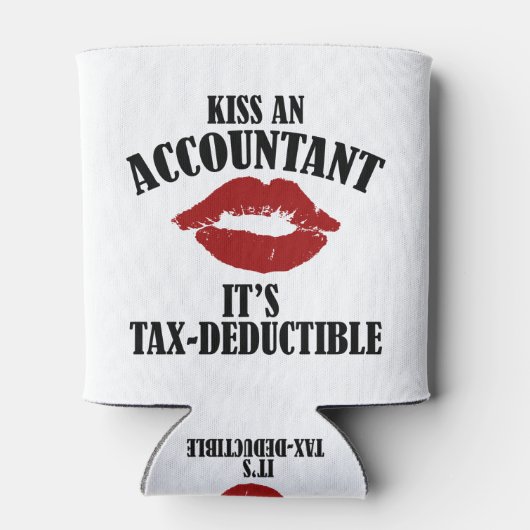 Rafraîchisseur Pour Canette baiser un comptable drôle CPA (Dos)