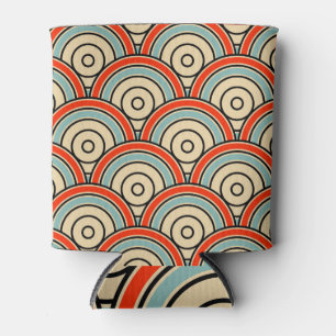 Rafraîchisseur Pour Canette Balances asiatiques Vagues Motif ivoire