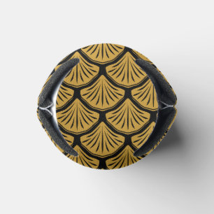 Rafraîchisseur Pour Canette Balances de sirène Art déco - Noir & Or
