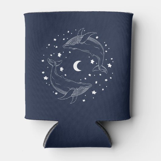 Rafraîchisseur Pour Canette Baleines dansantes (Devant)