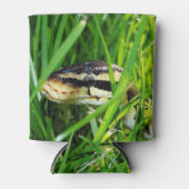 Rafraîchisseur Pour Canette Balle Python dans l'herbe (Devant)