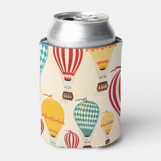 Rafraîchisseur Pour Canette Ballon à air : conception motif ludique. (Can devant)