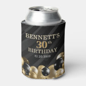 Rafraîchisseur Pour Canette Ballons Black Gold (Can devant)