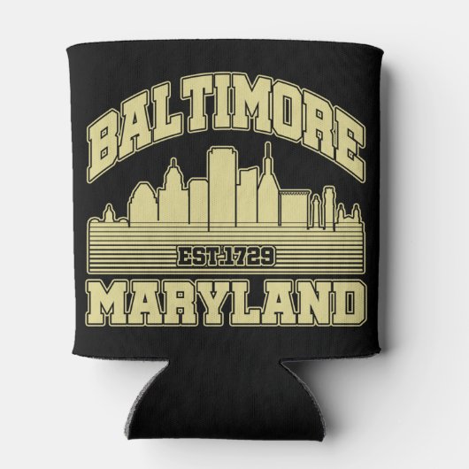 Rafraîchisseur Pour Canette Baltimore, Maryland (Dos)