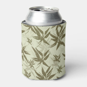 Rafraîchisseur Pour Canette Bamboo on Beige Sheers - Seamless surface