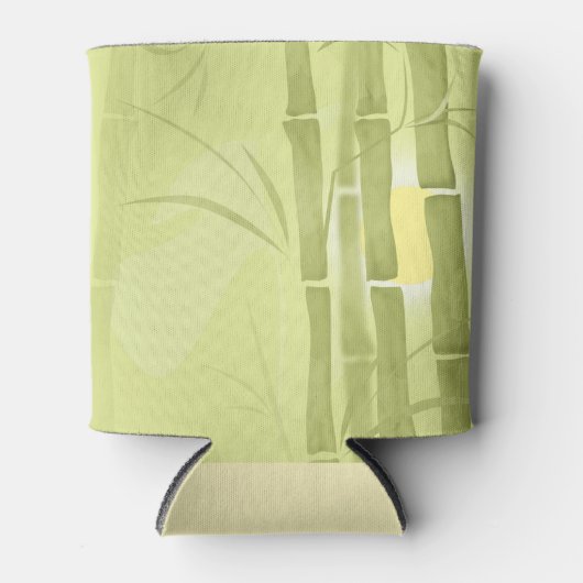 Rafraîchisseur Pour Canette Bamboo vert (Devant)