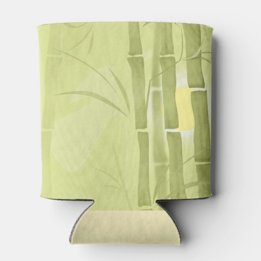 Rafraîchisseur Pour Canette Bamboo vert (Dos)