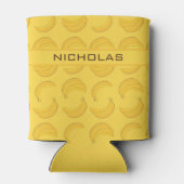 Rafraîchisseur Pour Canette Bananes avec nom (Dos)