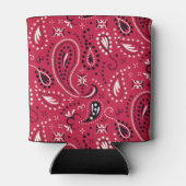 Rafraîchisseur Pour Canette Bandana rouge (Dos)