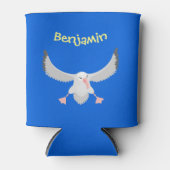 Rafraîchisseur Pour Canette Bande dessinée de l'oiseau mûre albatros (Devant)