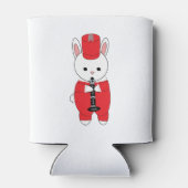 Rafraîchisseur Pour Canette Bande Marche Clarinet Rabbit Rouge Blanc (Dos)