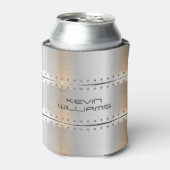 Rafraîchisseur Pour Canette Bandes argentées métalliques (Can devant)